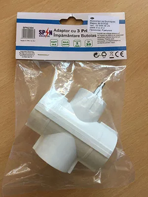 Adattatore «Adapter / plug coupler with three sockets» — foto 1 dell'alert A12/01051/21