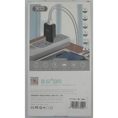 Caricabatterie USB «Adapter Traveler Quick Charger» (XO)
