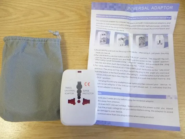 Adattatore di viaggio &amp; #13; &amp; #13; «Adaptor International All-in-one» — foto 2 dell'alert A12/1352/12