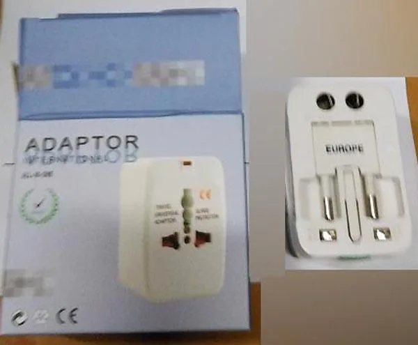 Adattatore della spina «ADAPTOR» — foto 1 dell'alert A12/1383/16