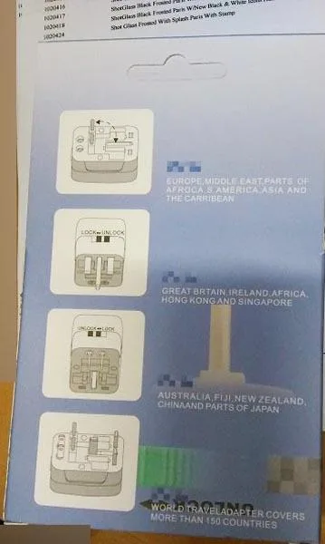 Adattatore della spina «ADAPTOR» — foto 3 dell'alert A12/1383/16