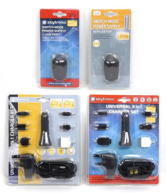 Adattatore AC-DC – Caricabatterie 3in1 e alimentatore USB — foto 2 dell'alert 0338/09