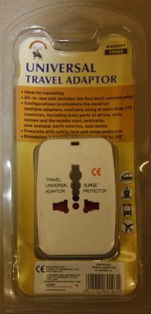 Adattatore da viaggio – Adattatore da viaggio universale — foto 1 dell'alert 1411/10