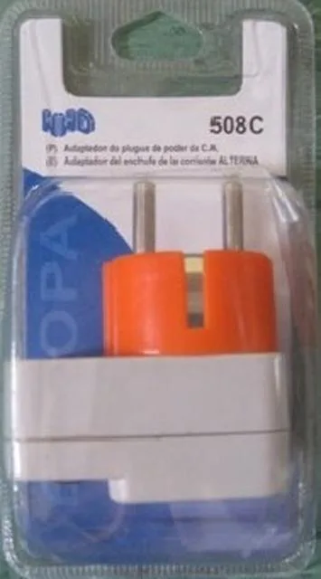Adattatore della spina "Adaptador del Enchufe de la Corrient — foto 1 dell'alert 0329/12