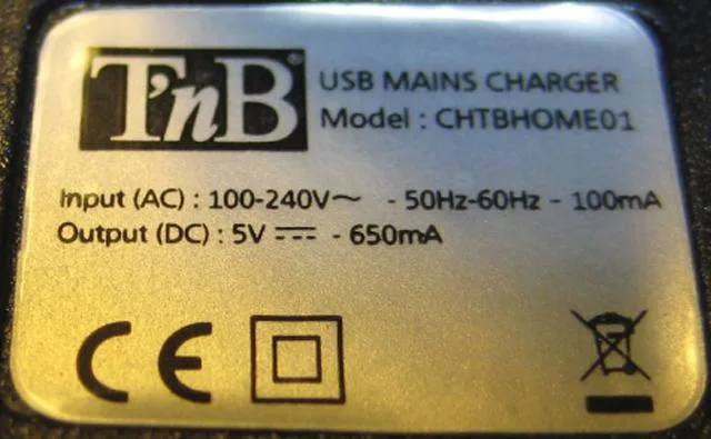 Adattatore di rete CA "Universal Rechargeging Kit" & #13; & #13; — foto 3 dell'alert A12/0890/12