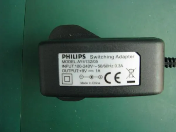 Adattatore di rete utilizzato in Philips DVD Player/Recorder/VCR combi/hts e DVD/Photo Frame — foto 5 dell'alert 0427/09