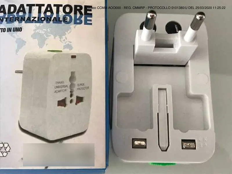 adattatore «Adattatore Internazionale Tutto in Uno» — foto 3 dell'alert A12/00703/20