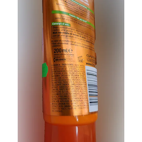 Crema per capelli «Addio danni trattamento istantaneo» — foto 2 dell'alert A12/02007/24