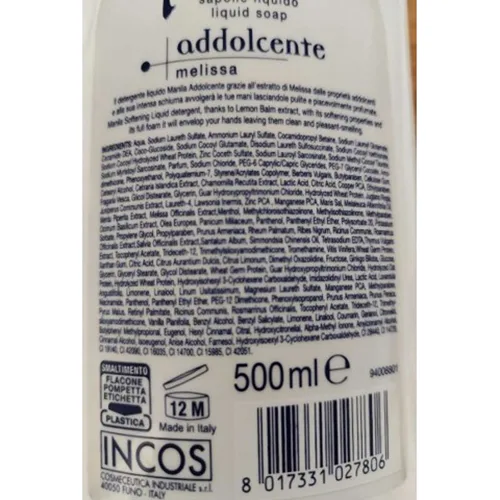 Sapone liquido «Addolcente melissa» — foto 2 dell'alert A12/01518/24