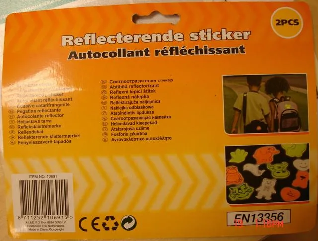 Adesivi riflettenti – Adesivo riflettente — foto 2 dell'alert 1372/10