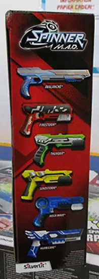 Pistola giocattolo «ADVANCED SINGLE SHOT BLASTER - METEROID» — foto 4 dell'alert A12/01516/22