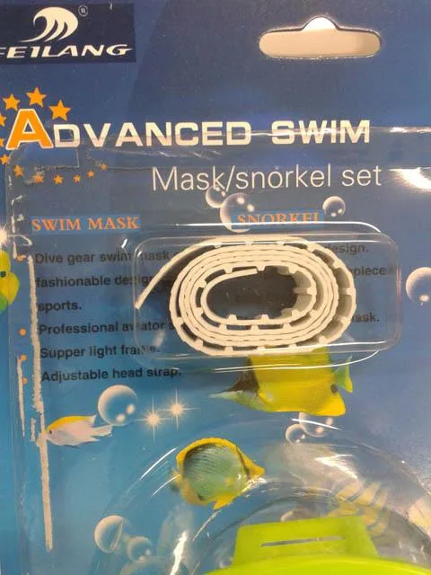 Occhiali e set di snorkeling «Advanced swim» — foto 3 dell'alert A12/0369/14