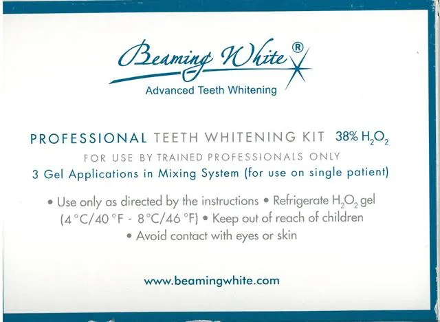 Sbiancamento dei denti prodotto & #13; & #13; & #13; «Advanced Teeth Whitening» — foto 1 dell'alert A12/1611/12