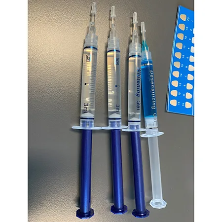 Gel sbiancante dei denti «Advanced teeth whitening system» — foto 3 dell'alert A12/00213/24