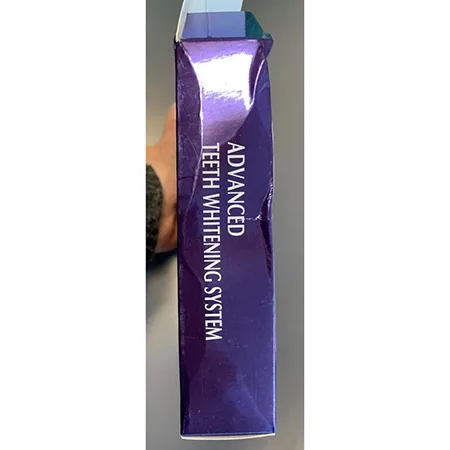 Gel sbiancante dei denti «Advanced teeth whitening system» — foto 4 dell'alert A12/00213/24