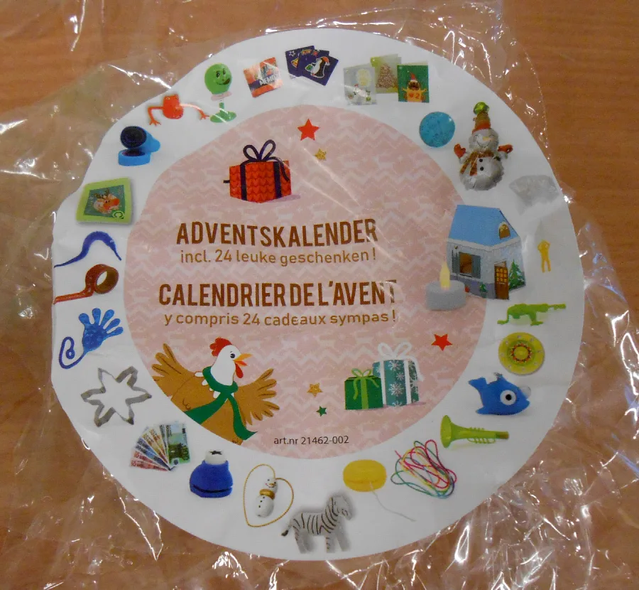 Calendario dell'Avvento «Adventskalender - Calendrier de l'avent»