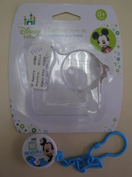 Supporto di succhietto «Aggancia succhietto ('soother holder')» (LULABI - DISNEY BABY)