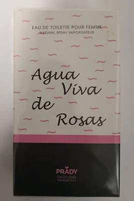 Eau de toilette «Agua viva de rosas» (Prady Parfums)