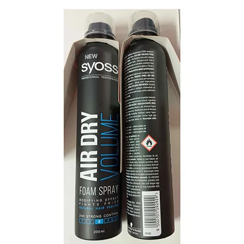 Schiuma per capelli «AIR DRY VOLUME» (syoss)