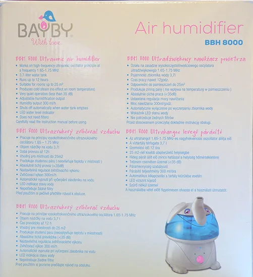 Umidificatore «Air humidifier» — foto 3 dell'alert A12/00188/21