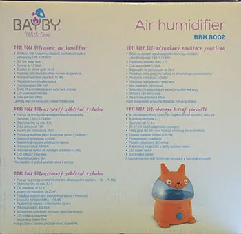 Umidificatore dell'aria «Air humidifier» — foto 3 dell'alert A12/00641/21