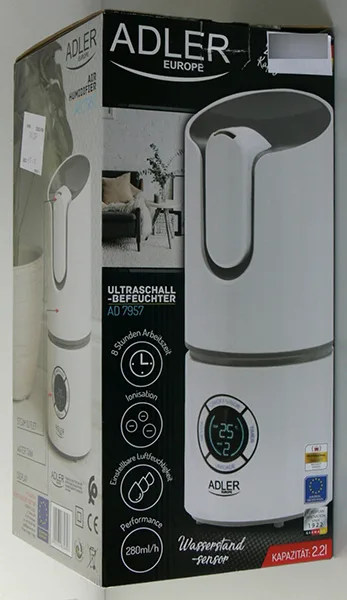 Umidificatore d'aria «Air humidifier / Ultraschall-defeuchter» — foto 2 dell'alert A12/01274/23