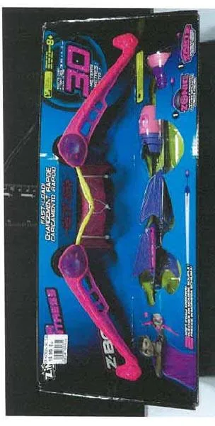 Arco giocattolo e freccia «Air huntress Z bow» (Zing)