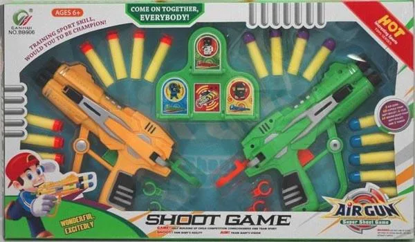 Set di armi giocattolo «Airgun - Super Shoot Game» (Canhui)