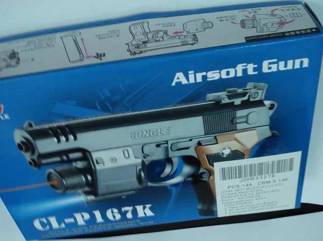 Pistola Airsoft «Airsoft Gun» — foto 1 dell'alert A12/1635/13