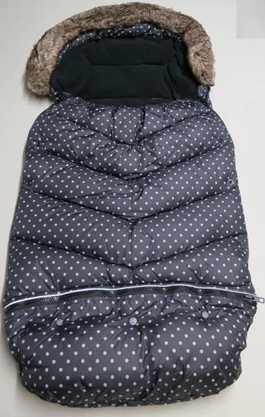 Sacco a pelo per bambini «Åkpåse "Mini Dots"» (Vinter &amp; Bloom)