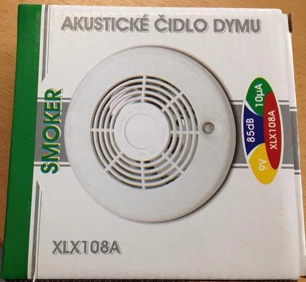 Rilevatore di fumo «AKUSTICKÉ CIDLO DYMU/AKUSTICKÉ CIDLO KOURE» — foto 1 dell'alert A12/1643/16
