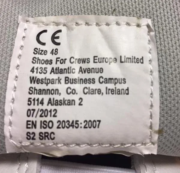 Scarpe di sicurezza «Alaskan II» — foto 2 dell'alert A12/1644/16