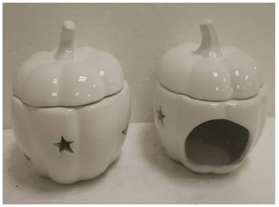 Bruciatore a cera «Aldi Kirkton House Pumpkin Wax Melt Burner» — foto 1 dell'alert INFO/00133/22