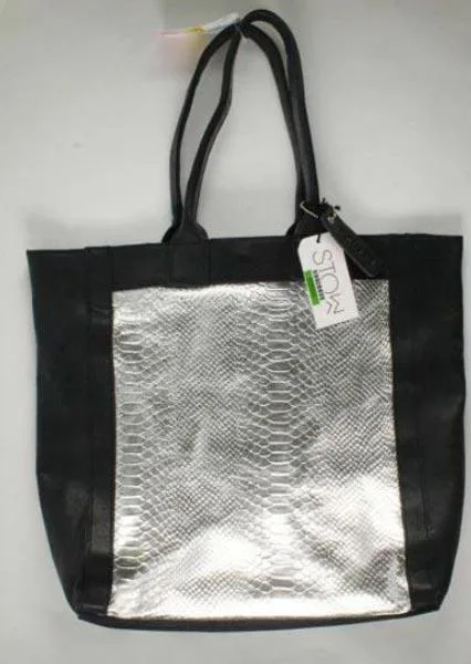 Borsa a mano «Alice Black/Silver» (Stow)