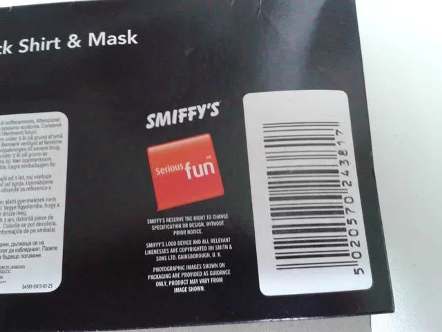 Costume di fantasia-vestito «Alien Agent» (Smiffy's - Serious Fun)