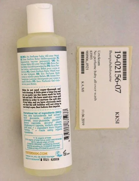 Lavaggio all-over del bambino «All-over wash - No Perfume Baby» — foto 2 dell'alert A12/1113/19