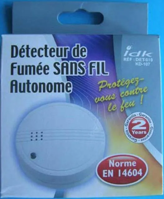 Allarme fumo "Détecteur de Fumée Sans Fil Autonome" — foto 2 dell'alert 1223/11