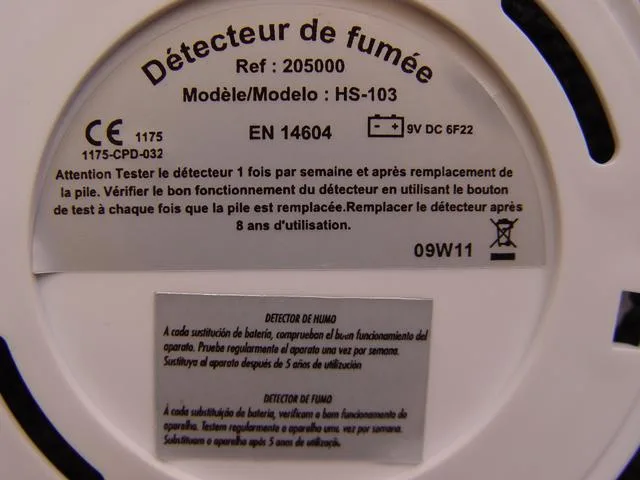 Allarme fumo – Détecteur de fumée — foto 2 dell'alert 0694/10