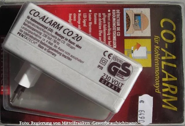 Allarme monossido di carbonio "Co-Alarm CO 20" & #13; & #13; — foto 1 dell'alert 1463/11