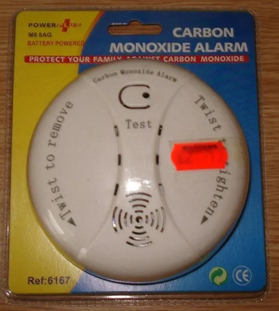 Allarme monossido di carbonio (Power Plus)