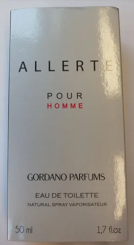 Profumo «Allerte 35» — foto 2 dell'alert A12/02956/23