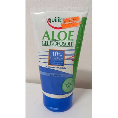 Dopo il gel solare «Aloe» — foto 1 dell'alert SR/04461/25