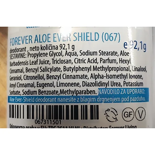 Deodorant «Aloe Ever Shield» — foto 4 dell'alert A12/02782/24