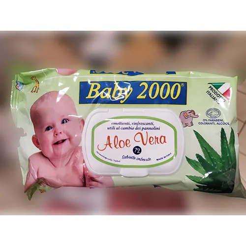 Salviette per neonati «Aloe vera» — foto 1 dell'alert A12/01257/24