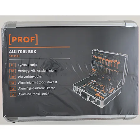 Set di strumenti «Alu tool box 141 pcs» (Prof)