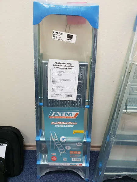 Scaletta «Aluminium Step Ladder» (ATM® (ATES MADENI ESYA SAN. TIC. LTD. STI.))