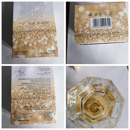 Eau de toilette «ALYA LUCE DI STELLE» (Comin parfum)