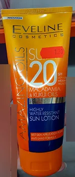 Lozione del sole «Amaizing Oils» (Eveline Cosmetics)