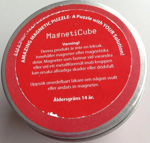 Giocattolo magnetico «Amazing Magnetic Puzzle» — foto 3 dell'alert A12/0980/13