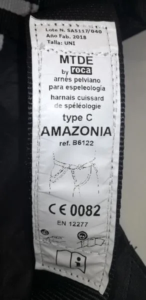 Imbracatura seduta per l'arrampicata «Amazonia» — foto 2 dell'alert A12/1994/18